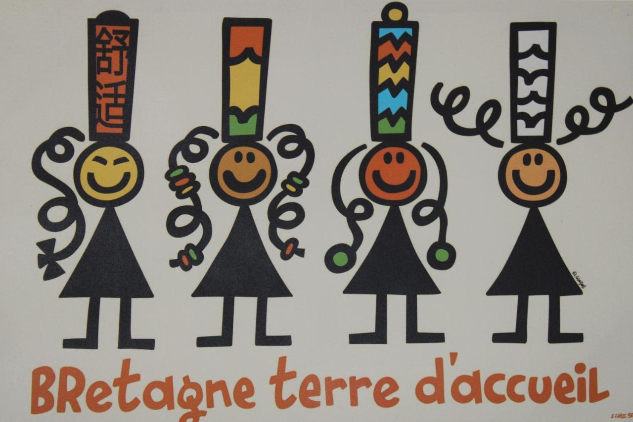 Le Gite Donemat Ploudalmezeau Bagian luar foto